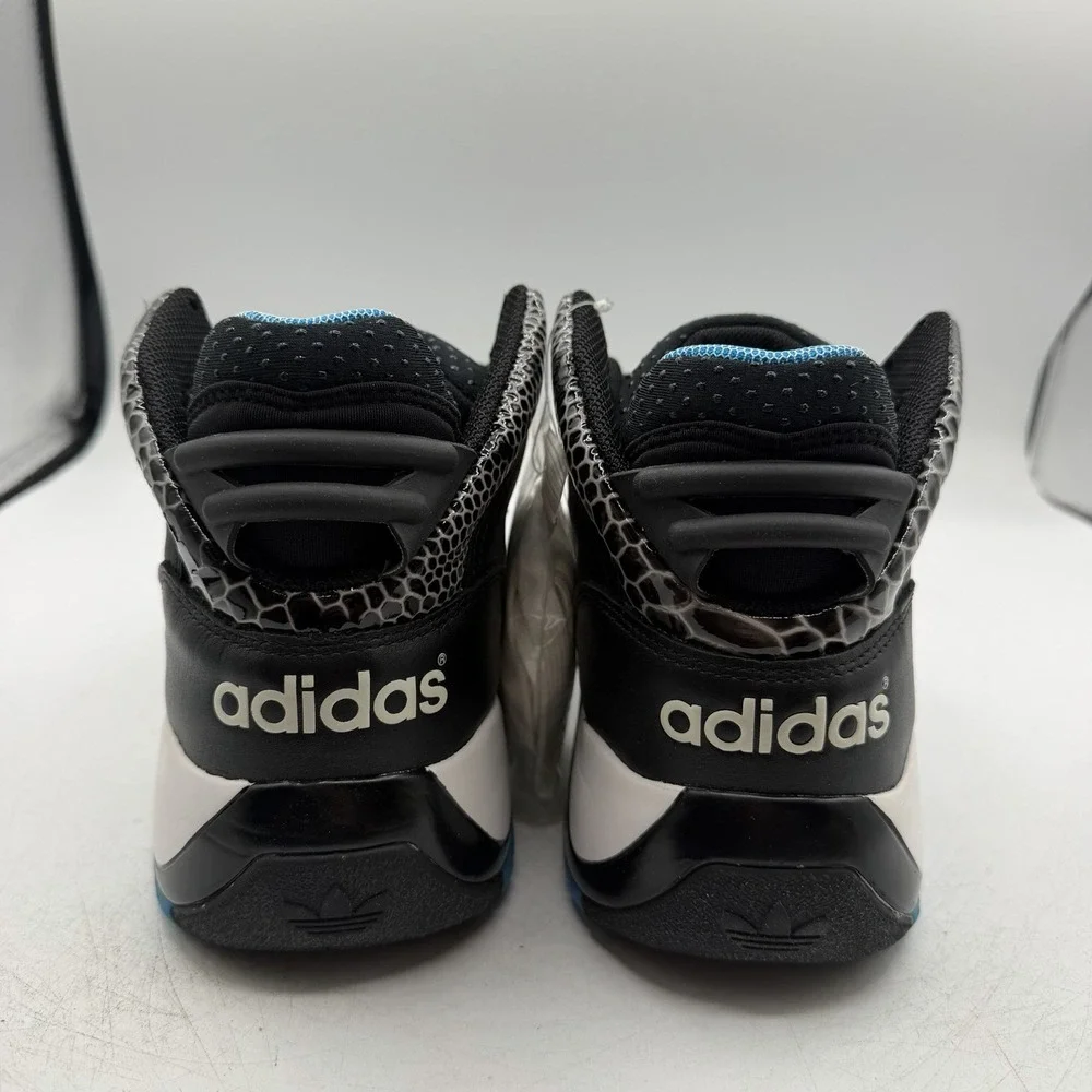 Adidas Streetball Basketball Shoes Mens Sz 9 Black Sneakers D67890